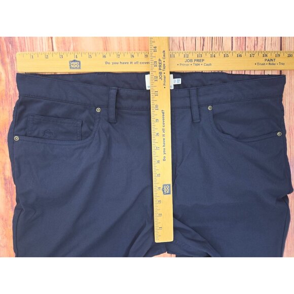 Southern Tide Mens Intercoastal Pants 38x30 Navy Blue Casual Nylon Blend - Picture 7 of 8